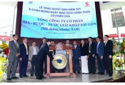 SABECO (VIETNAM), THAIBEV (THAILAND) Sai Gon Beer Alcohol Beverage Joint Stock Company (SABECO) is officially listed on Ho Chi Minh Stock Exchange